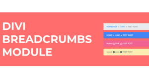 Breadcrumbs Divi Module