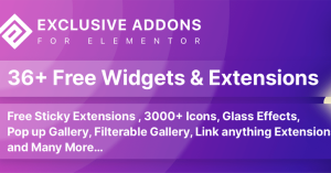 Exclusive Addons for Elementor