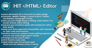 Hit HTML Editor for description